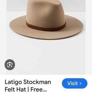 Latigo Stockman Felt Hat | Free People
New never worn